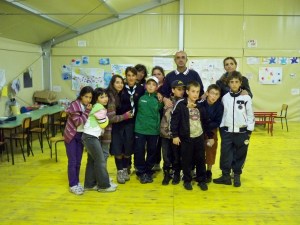 Tendopoli di Fontecchio (AQ)